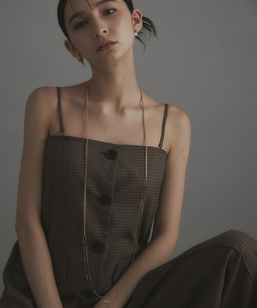 COCOSHNIK ONKITSCH / ココシュニックオンキッチュ ネックレス・ペンダント・チョーカー | シルバー ミックスチェーン カーブ・ベネチアンネックレス GP | 詳細8