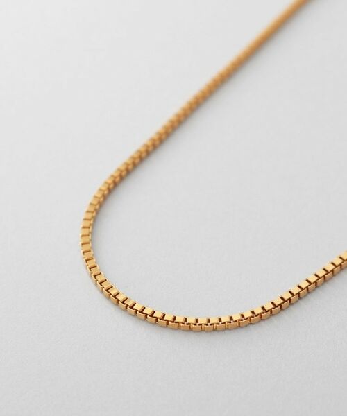 COCOSHNIK ONKITSCH / ココシュニックオンキッチュ ネックレス・ペンダント・チョーカー | シルバー デザインチェーン ベネチアンネックレスS（38cm） GP | 詳細2