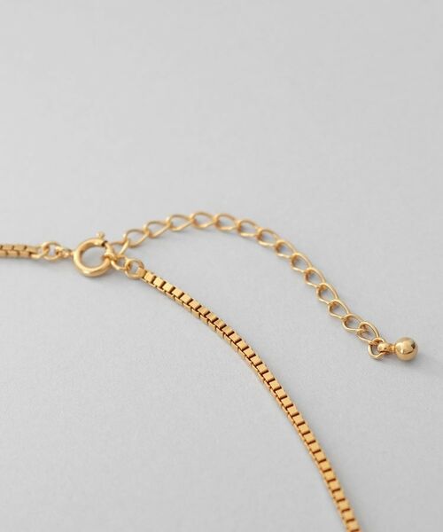 COCOSHNIK ONKITSCH / ココシュニックオンキッチュ ネックレス・ペンダント・チョーカー | シルバー デザインチェーン ベネチアンネックレスS（38cm） GP | 詳細3