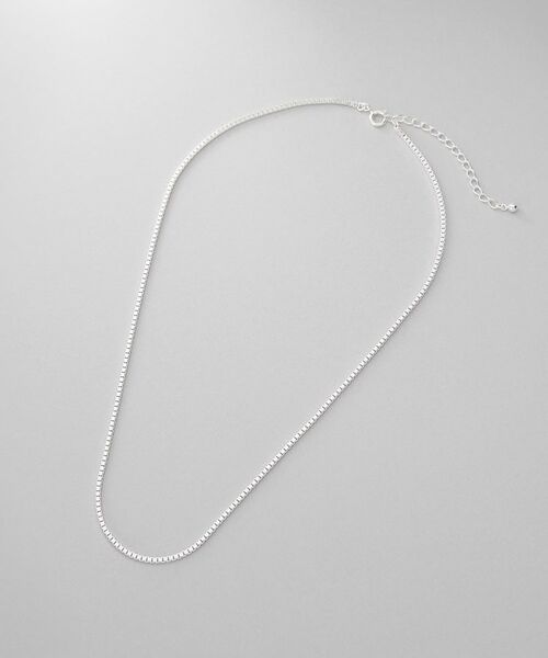 COCOSHNIK ONKITSCH / ココシュニックオンキッチュ ネックレス・ペンダント・チョーカー | シルバー デザインチェーン ベネチアンネックレスS（38cm） | 詳細4