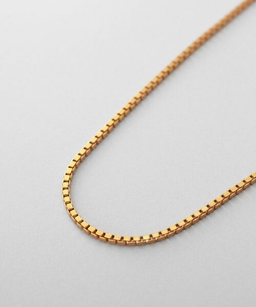 COCOSHNIK ONKITSCH / ココシュニックオンキッチュ ネックレス・ペンダント・チョーカー | シルバー デザインチェーン ベネチアンネックレスM（55cm） GP | 詳細2