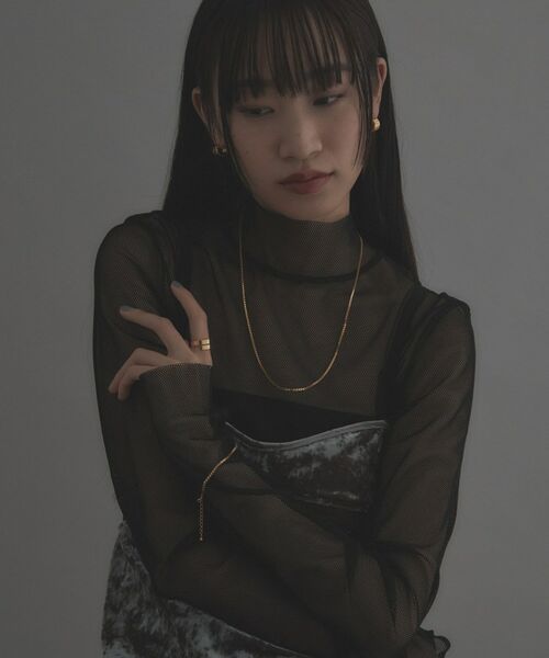 COCOSHNIK ONKITSCH / ココシュニックオンキッチュ ネックレス・ペンダント・チョーカー | シルバー デザインチェーン ベネチアンネックレスM（55cm） GP | 詳細6