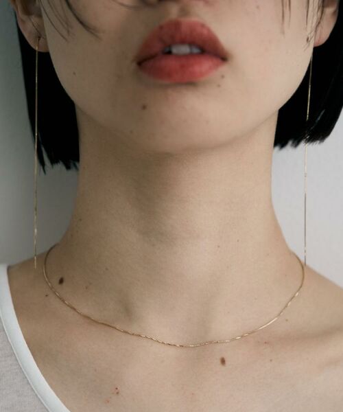 COCOSHNIK ONKITSCH / ココシュニックオンキッチュ ネックレス・ペンダント・チョーカー | K10スキニーネックレス ベネチアン | 詳細9