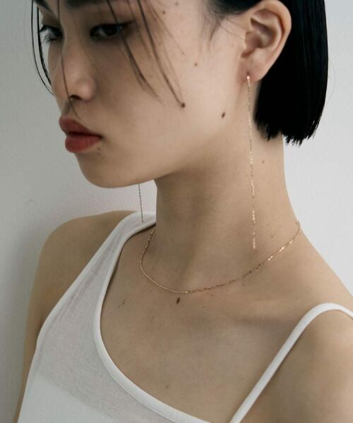 COCOSHNIK ONKITSCH / ココシュニックオンキッチュ ネックレス・ペンダント・チョーカー | K10スキニーネックレス フラッシュケーブル | 詳細8