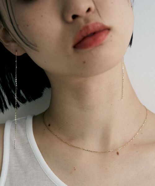 COCOSHNIK ONKITSCH / ココシュニックオンキッチュ ネックレス・ペンダント・チョーカー | K10スキニーネックレス フラッシュケーブル | 詳細9