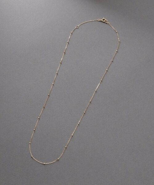 COCOSHNIK ONKITSCH / ココシュニックオンキッチュ ネックレス・ペンダント・チョーカー | K10スキニーネックレス スタッドケーブル | 詳細6