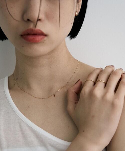 COCOSHNIK ONKITSCH / ココシュニックオンキッチュ ネックレス・ペンダント・チョーカー | K10スキニーネックレス スタッドケーブル | 詳細9