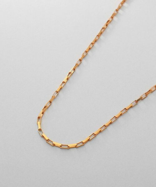 COCOSHNIK ONKITSCH / ココシュニックオンキッチュ ネックレス・ペンダント・チョーカー | シルバー デザインチェーン ボックスネックレスM（55cm） GP | 詳細2