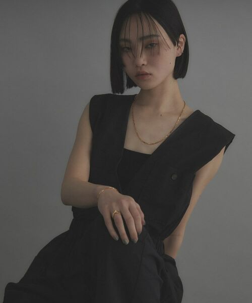 COCOSHNIK ONKITSCH / ココシュニックオンキッチュ ネックレス・ペンダント・チョーカー | シルバー デザインチェーン ボックスネックレスM（55cm） GP | 詳細6