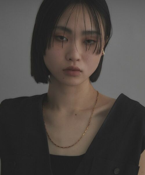 COCOSHNIK ONKITSCH / ココシュニックオンキッチュ ネックレス・ペンダント・チョーカー | シルバー デザインチェーン ボックスネックレスM（55cm） GP | 詳細7