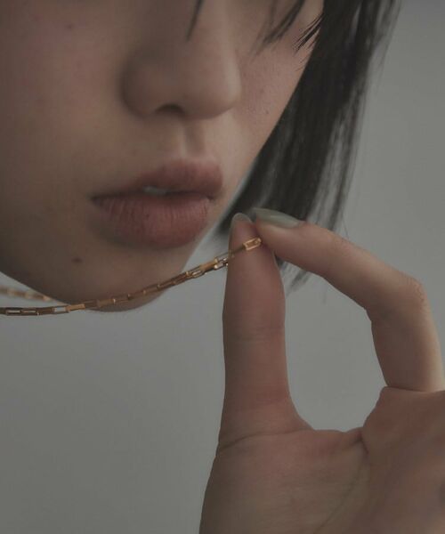 COCOSHNIK ONKITSCH / ココシュニックオンキッチュ ネックレス・ペンダント・チョーカー | シルバー デザインチェーン ボックスネックレスM（55cm） GP | 詳細9