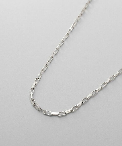 COCOSHNIK ONKITSCH / ココシュニックオンキッチュ ネックレス・ペンダント・チョーカー | シルバー デザインチェーン ボックスネックレスM（55cm） | 詳細2