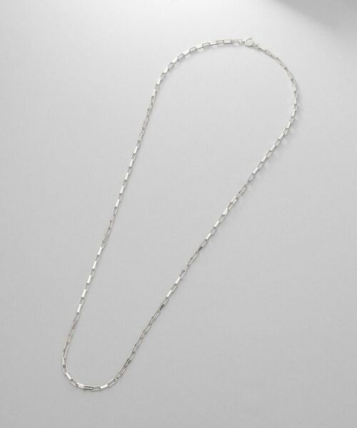 COCOSHNIK ONKITSCH / ココシュニックオンキッチュ ネックレス・ペンダント・チョーカー | シルバー デザインチェーン ボックスネックレスM（55cm） | 詳細4