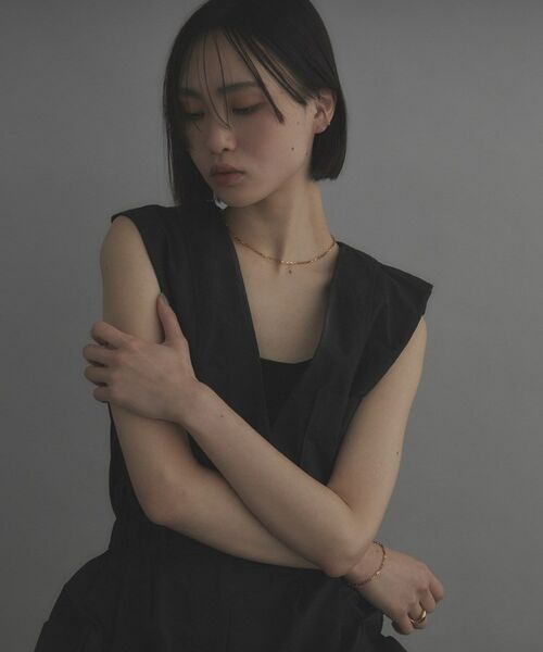 COCOSHNIK ONKITSCH / ココシュニックオンキッチュ ネックレス・ペンダント・チョーカー | シルバー デザインチェーン ボックスネックレスS（38cm） GP | 詳細6