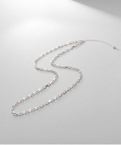 COCOSHNIK ONKITSCH / ココシュニックオンキッチュ ネックレス・ペンダント・チョーカー | シルバー デザインチェーン ボックスネックレスS（38cm）