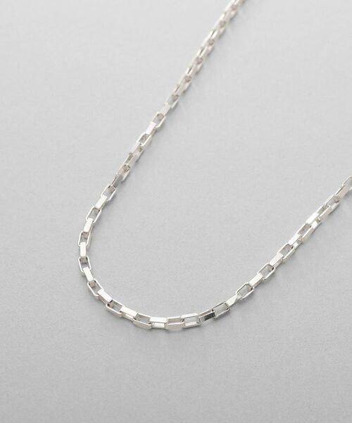 COCOSHNIK ONKITSCH / ココシュニックオンキッチュ ネックレス・ペンダント・チョーカー | シルバー デザインチェーン ボックスネックレスS（38cm） | 詳細2