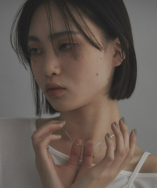 COCOSHNIK ONKITSCH / ココシュニックオンキッチュ ネックレス・ペンダント・チョーカー | シルバー デザインチェーン ボックスネックレスS（38cm） | 詳細7