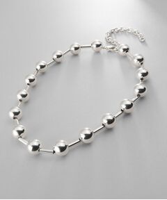 COCOSHNIK ONKITSCH / ココシュニックオンキッチュ ネックレス・ペンダント・チョーカー | シルバー ホロウボールコネクテッド ネックレス