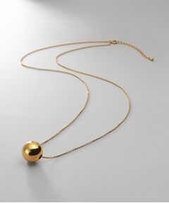 COCOSHNIK ONKITSCH / ココシュニックオンキッチュ ネックレス・ペンダント・チョーカー | シルバー ホロウボール ネックレスL GP