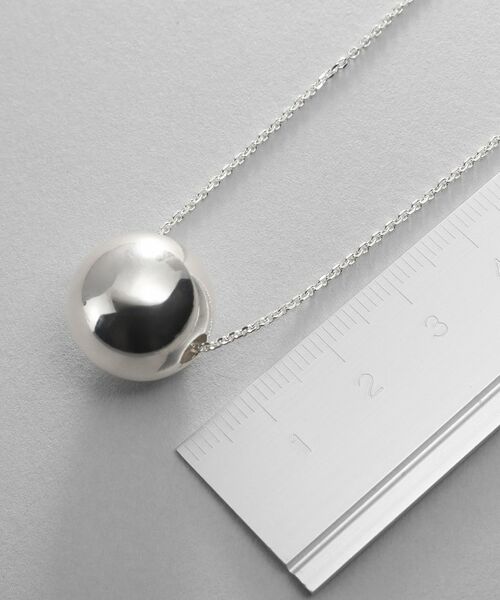COCOSHNIK ONKITSCH / ココシュニックオンキッチュ ネックレス・ペンダント・チョーカー | シルバー ホロウボール ネックレスL | 詳細5