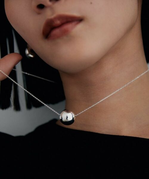 COCOSHNIK ONKITSCH / ココシュニックオンキッチュ ネックレス・ペンダント・チョーカー | シルバー ホロウボール ネックレスL | 詳細9