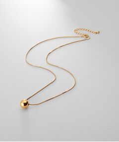 COCOSHNIK ONKITSCH / ココシュニックオンキッチュ ネックレス・ペンダント・チョーカー | シルバー ホロウボール ネックレスS GP