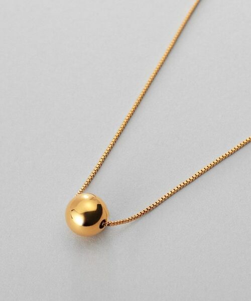 COCOSHNIK ONKITSCH / ココシュニックオンキッチュ ネックレス・ペンダント・チョーカー | シルバー ホロウボール ネックレスS GP | 詳細2