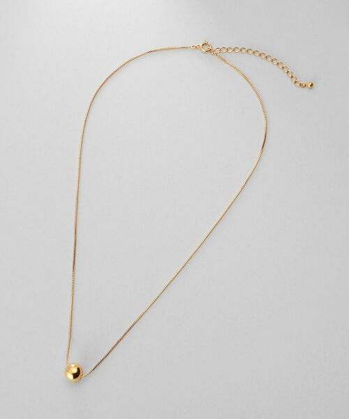 COCOSHNIK ONKITSCH / ココシュニックオンキッチュ ネックレス・ペンダント・チョーカー | シルバー ホロウボール ネックレスS GP | 詳細4