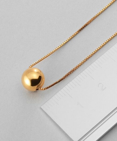 COCOSHNIK ONKITSCH / ココシュニックオンキッチュ ネックレス・ペンダント・チョーカー | シルバー ホロウボール ネックレスS GP | 詳細5