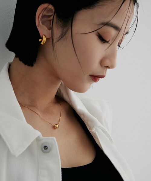 COCOSHNIK ONKITSCH / ココシュニックオンキッチュ ネックレス・ペンダント・チョーカー | シルバー ホロウボール ネックレスS GP | 詳細8