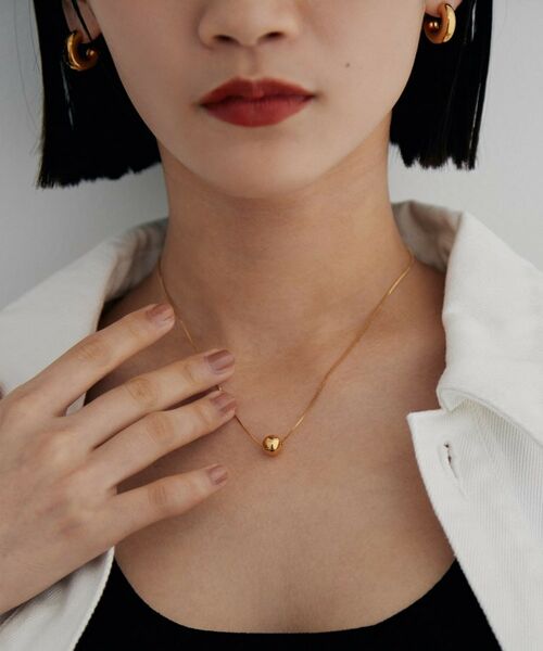 COCOSHNIK ONKITSCH / ココシュニックオンキッチュ ネックレス・ペンダント・チョーカー | シルバー ホロウボール ネックレスS GP | 詳細9