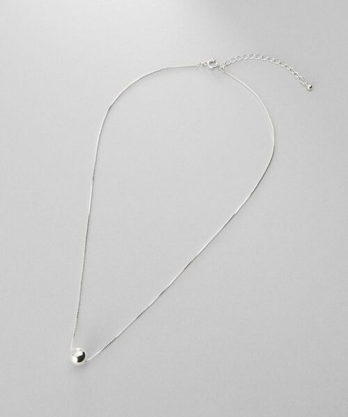 COCOSHNIK ONKITSCH / ココシュニックオンキッチュ ネックレス・ペンダント・チョーカー | シルバー ホロウボール ネックレスS | 詳細4