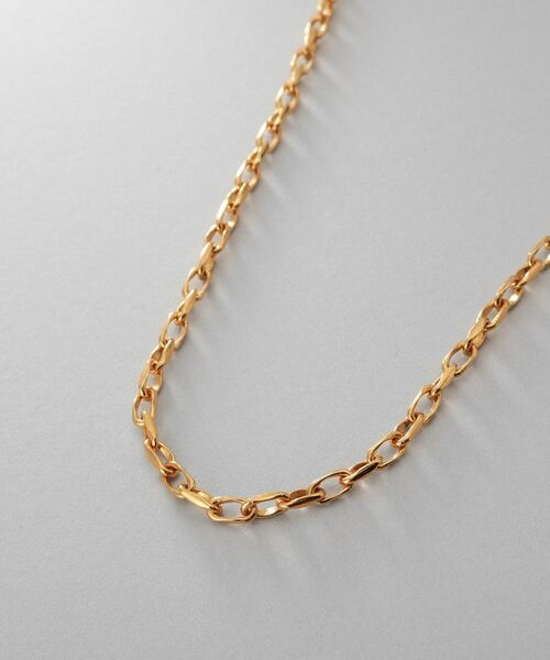 COCOSHNIK ONKITSCH / ココシュニックオンキッチュ ネックレス・ペンダント・チョーカー | シルバー デザインチェーン ニュアンスケーブルネックレス（55cm） GP | 詳細2