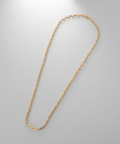 COCOSHNIK ONKITSCH / ココシュニックオンキッチュ ネックレス・ペンダント・チョーカー | シルバー デザインチェーン ニュアンスケーブルネックレス（55cm） GP | 詳細4