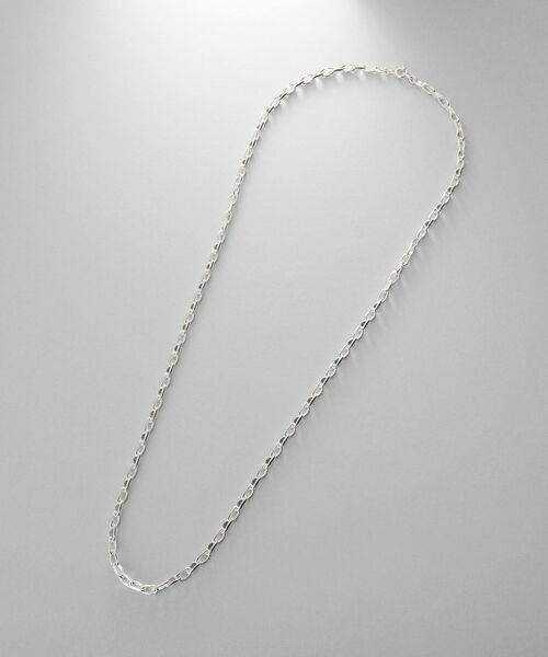COCOSHNIK ONKITSCH / ココシュニックオンキッチュ ネックレス・ペンダント・チョーカー | シルバー デザインチェーン ニュアンスケーブルネックレス（55cm） | 詳細4