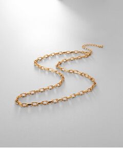 COCOSHNIK ONKITSCH / ココシュニックオンキッチュ ネックレス・ペンダント・チョーカー | シルバー デザインチェーン ニュアンスケーブルネックレス（38cm） GP