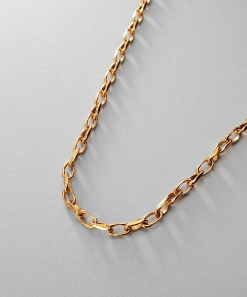 COCOSHNIK ONKITSCH / ココシュニックオンキッチュ ネックレス・ペンダント・チョーカー | シルバー デザインチェーン ニュアンスケーブルネックレス（38cm） GP | 詳細2