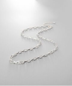 COCOSHNIK ONKITSCH / ココシュニックオンキッチュ ネックレス・ペンダント・チョーカー | シルバー デザインチェーン ニュアンスケーブルネックレス（38cm）