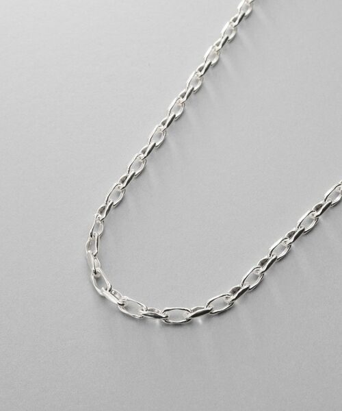 COCOSHNIK ONKITSCH / ココシュニックオンキッチュ ネックレス・ペンダント・チョーカー | シルバー デザインチェーン ニュアンスケーブルネックレス（38cm） | 詳細2