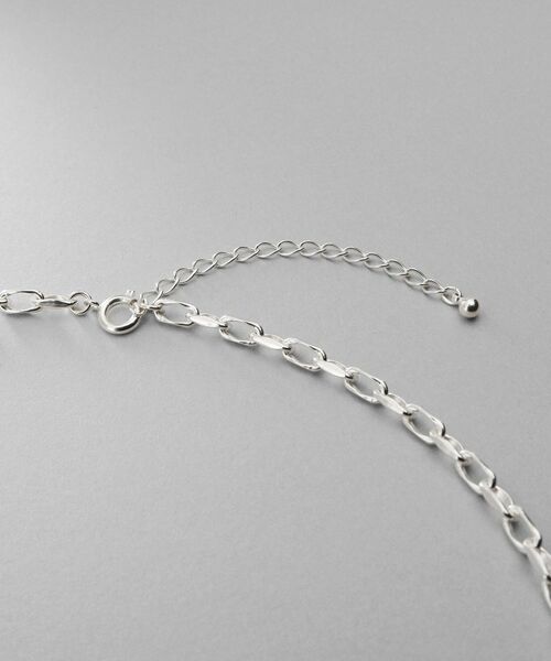 COCOSHNIK ONKITSCH / ココシュニックオンキッチュ ネックレス・ペンダント・チョーカー | シルバー デザインチェーン ニュアンスケーブルネックレス（38cm） | 詳細3