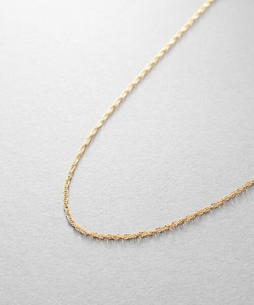 COCOSHNIK ONKITSCH / ココシュニックオンキッチュ ネックレス・ペンダント・チョーカー | K10スキニーネックレス スクリューツイスト | 詳細2