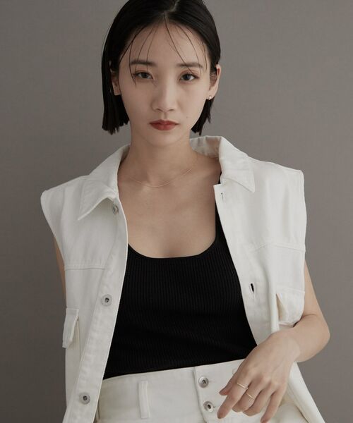 COCOSHNIK ONKITSCH / ココシュニックオンキッチュ ネックレス・ペンダント・チョーカー | K10スキニーネックレス スクリューツイスト | 詳細8