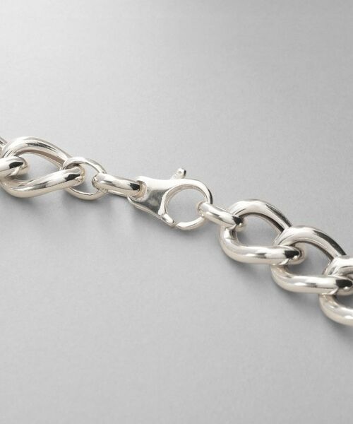 COCOSHNIK ONKITSCH / ココシュニックオンキッチュ ネックレス・ペンダント・チョーカー | シルバー デザインチェーン ホロウボリュームカーブネックレス | 詳細3