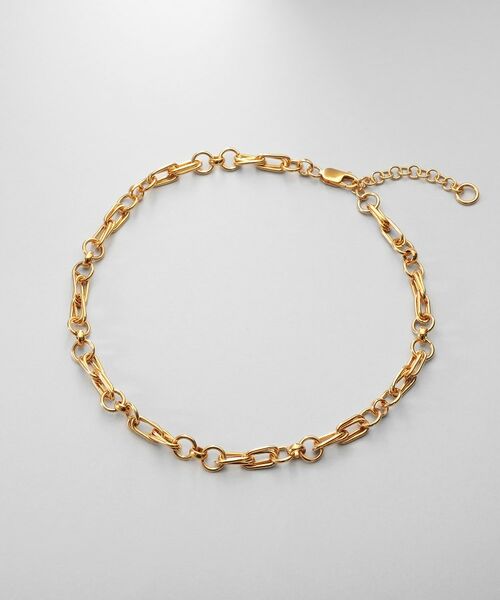 COCOSHNIK ONKITSCH / ココシュニックオンキッチュ ネックレス・ペンダント・チョーカー | シルバー ミックスチェーン ダブルリンクネックレス GP | 詳細4