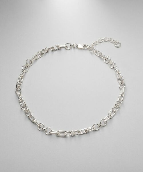 COCOSHNIK ONKITSCH / ココシュニックオンキッチュ ネックレス・ペンダント・チョーカー | シルバー ミックスチェーン ダブルリンクネックレス | 詳細4