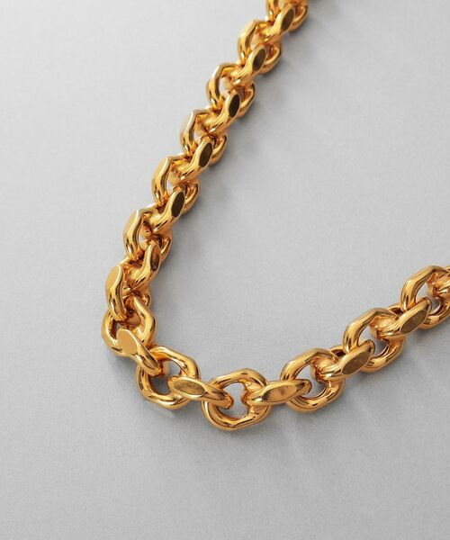 COCOSHNIK ONKITSCH / ココシュニックオンキッチュ ネックレス・ペンダント・チョーカー | シルバー デザインチェーン ホロウカットケーブルネックレス GP | 詳細2