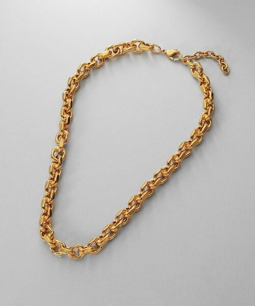 COCOSHNIK ONKITSCH / ココシュニックオンキッチュ ネックレス・ペンダント・チョーカー | シルバー デザインチェーン ホロウカットケーブルネックレス GP | 詳細4