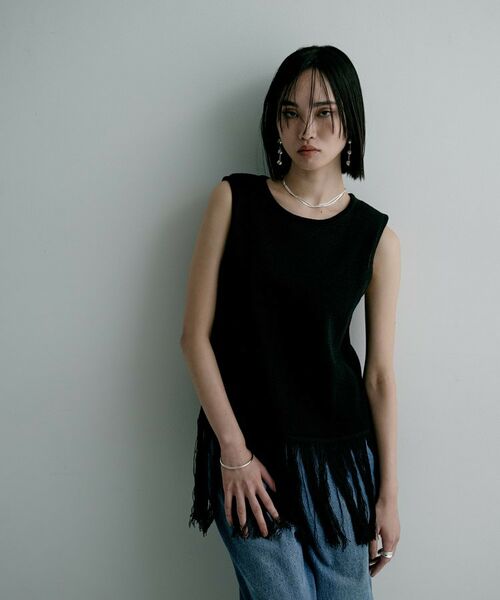 COCOSHNIK ONKITSCH / ココシュニックオンキッチュ ネックレス・ペンダント・チョーカー | シルバー コンビネーションチェーン フラットスネーク マリン ボールネックレス | 詳細6