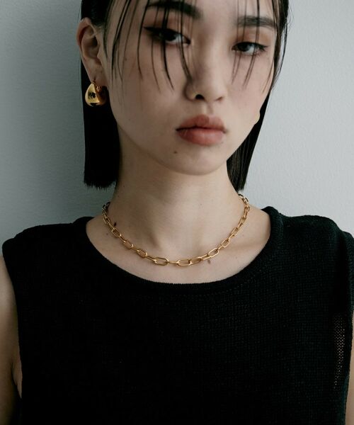 COCOSHNIK ONKITSCH / ココシュニックオンキッチュ ネックレス・ペンダント・チョーカー | シルバー デザインチェーン ケーブルグラデーションネックレスGP | 詳細7