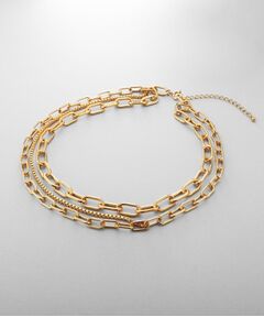 COCOSHNIK ONKITSCH / ココシュニックオンキッチュ ネックレス・ペンダント・チョーカー | シルバー ミックスチェーン ケーブル ベネチアンネックレスGP